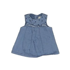 1-3 months 62cm Baby Girl Zara Denim Dress